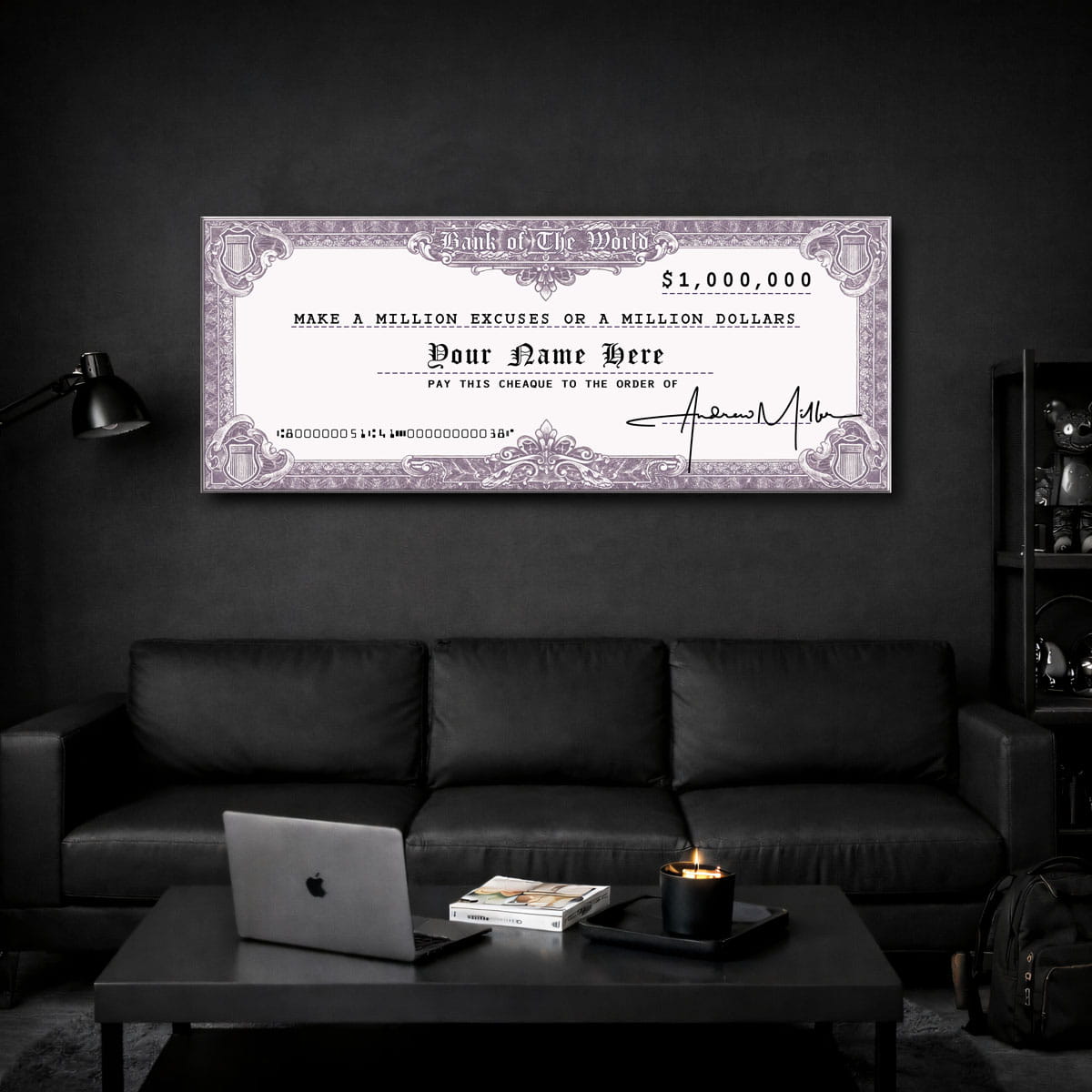 Million Dollar Check