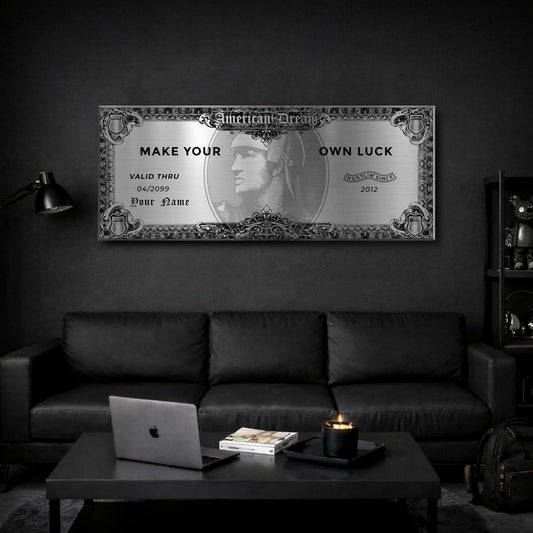 American Dream Card Canvas